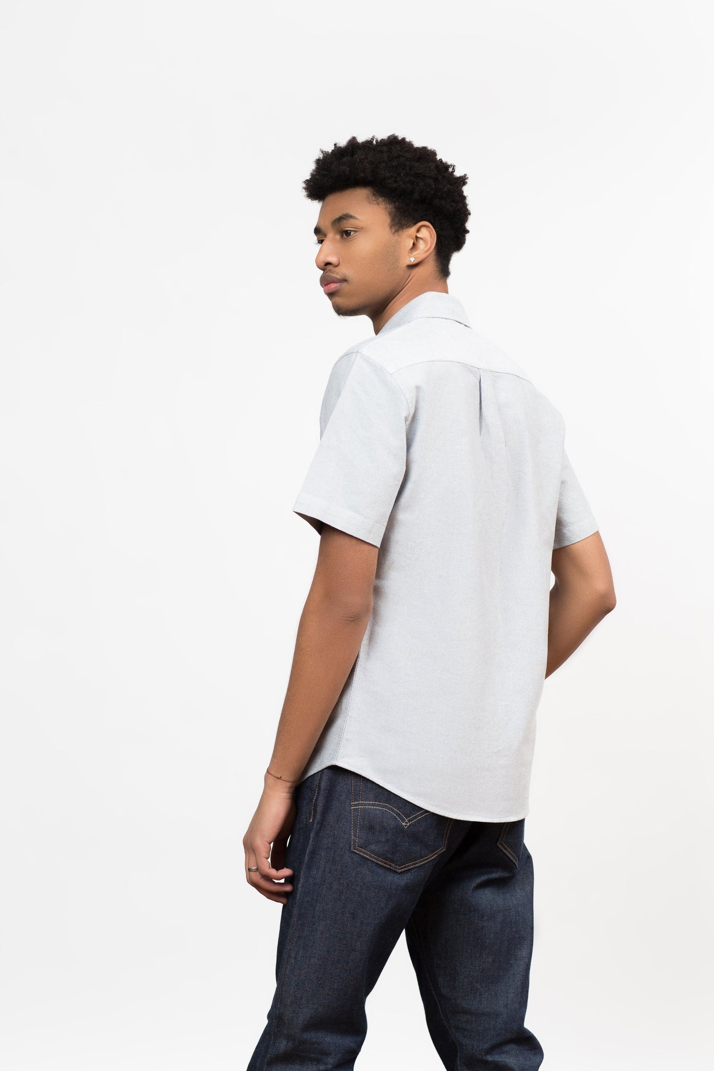 Cotton Oxford Short Sleeve