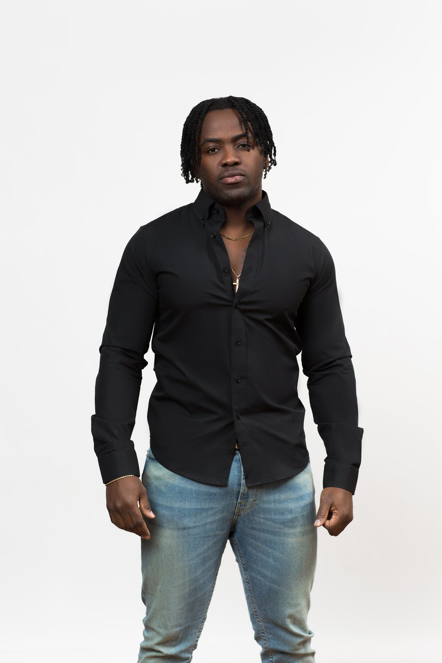 Classic Fit long sleeve Oxford Shirt
