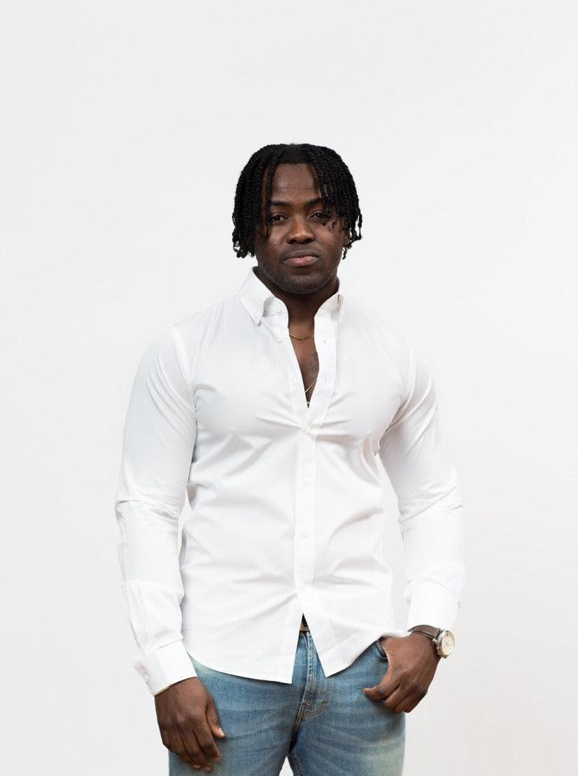 Classic Fit long sleeve Oxford Shirt - EQuipsss