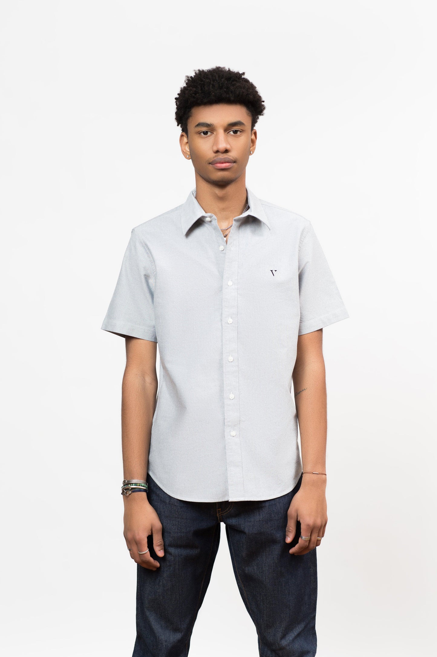 Cotton Oxford Short Sleeve